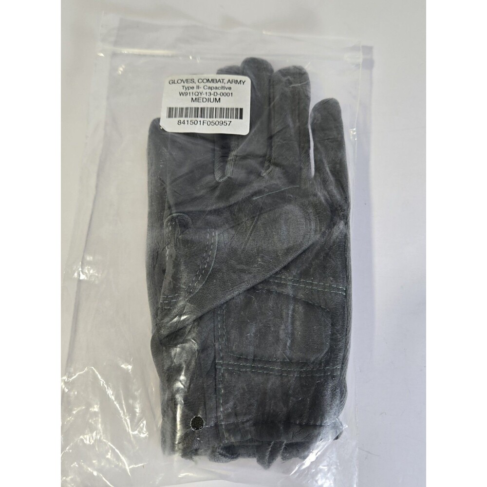 US Army Combat Gloves Type II Capacitive Medium Green Military Surplus NOS